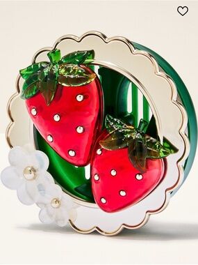 Bath & Body Works Strawberries Car Fragrance Holder